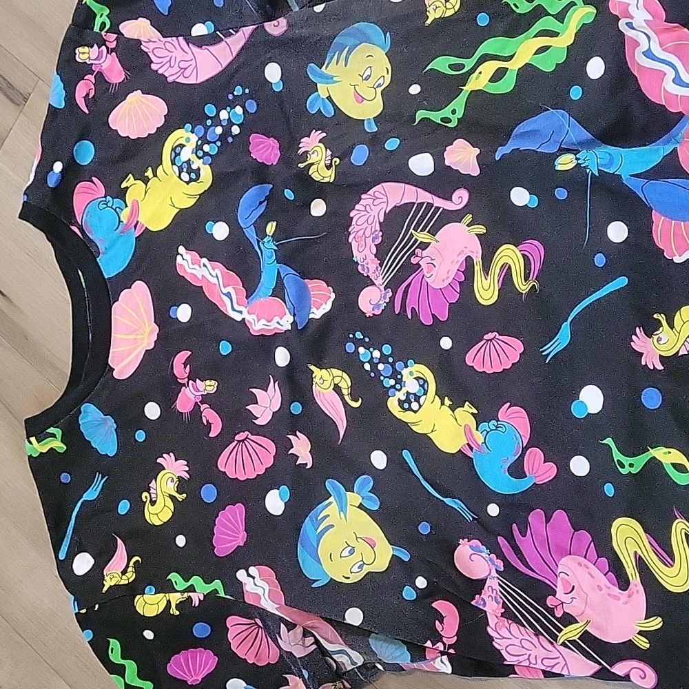 Loungefly + Disney Little Mermaid unisex shirt size Medium